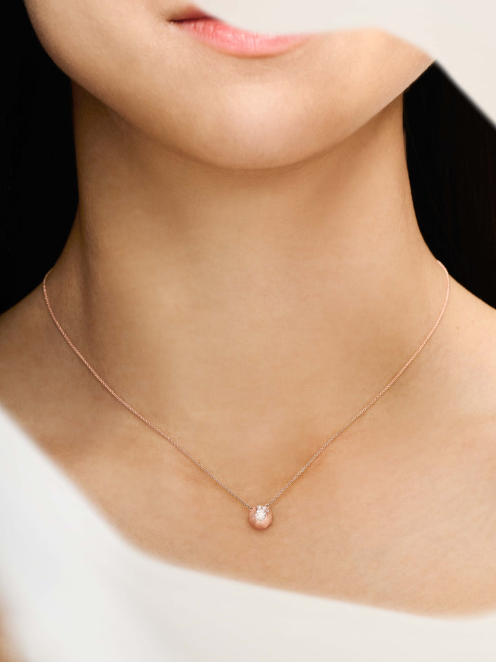 Sphere Flottée Pendant Necklace