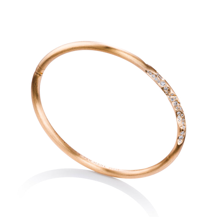 Quarter Pavé Bangle