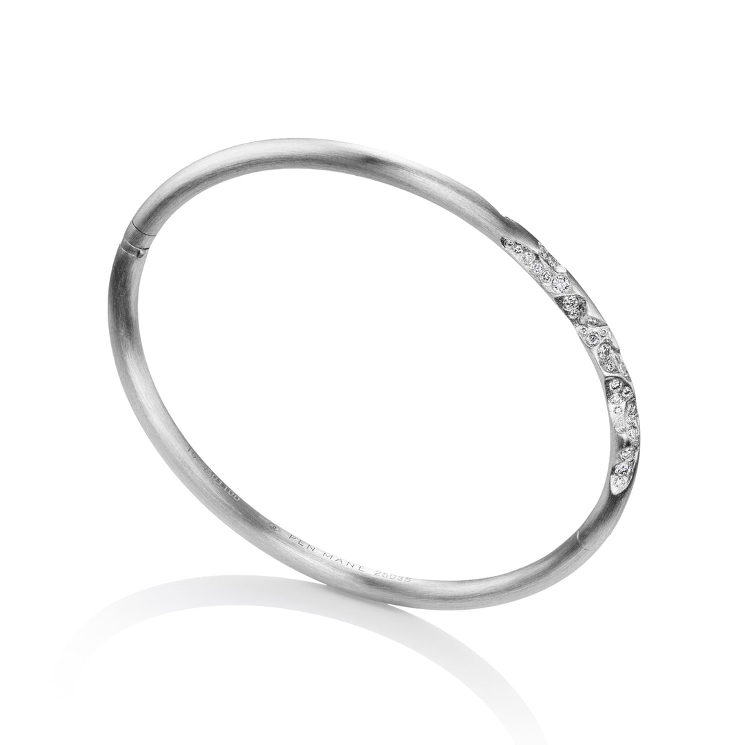 Quarter Pavé Bangle
