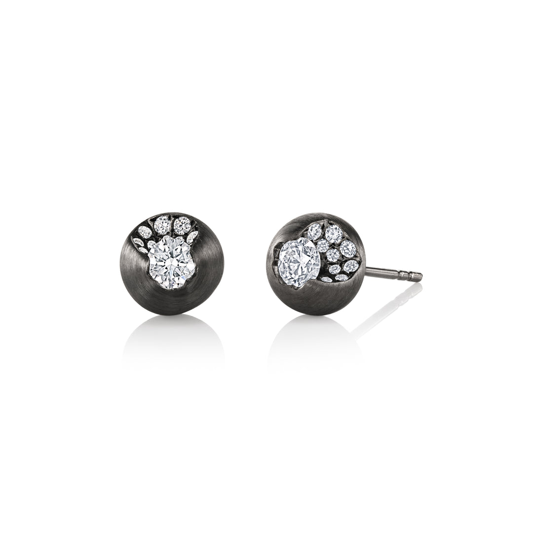 Sphere Flottée Stud Earrings