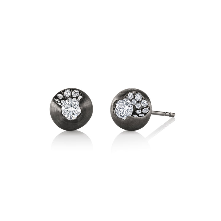 Sphere Flottée Stud Earrings