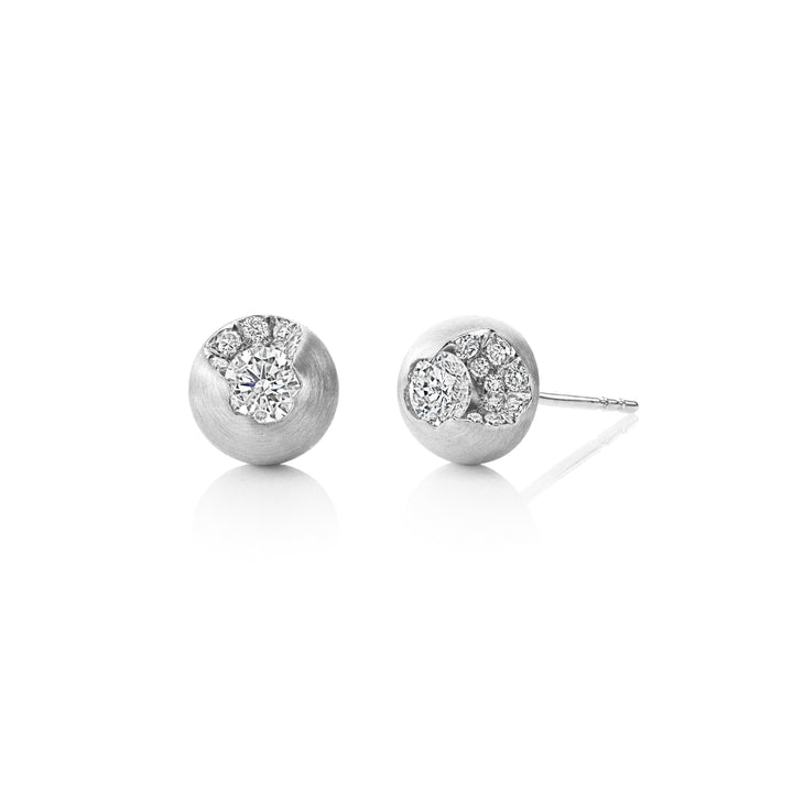 Sphere Flottée Stud Earrings