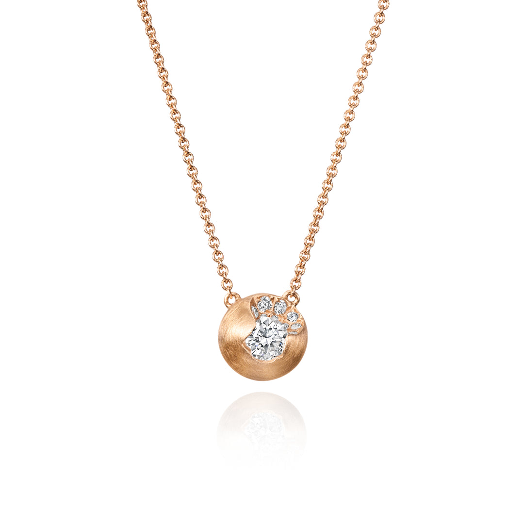 Sphere Flottée Pendant Necklace