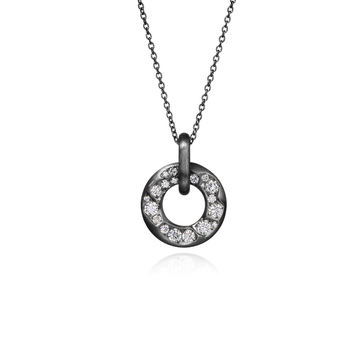 Crash Pavé Mod Pendant Necklace