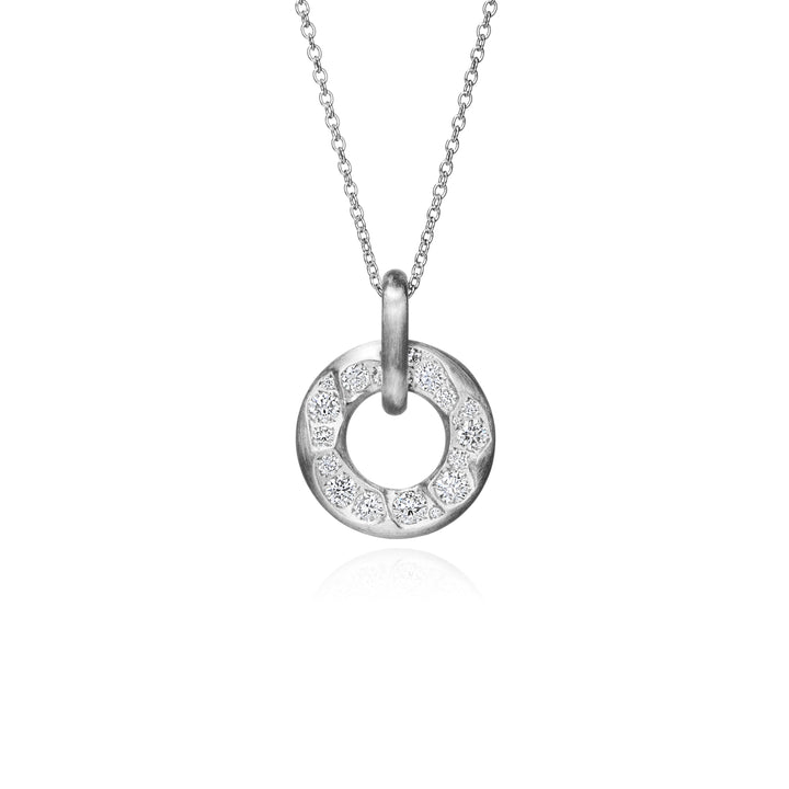 Crash Pavé Mod Pendant Necklace