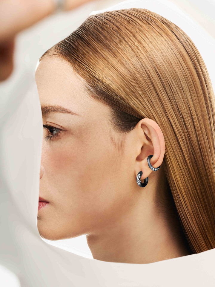 Quarter Pavé Earcuff (Single)